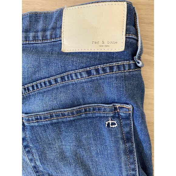 Rag & Bone Sofie High Rise Ankle Ultra Wide Leg Jeans 27 Kayden Retro Preppy - Picture 5 of 14